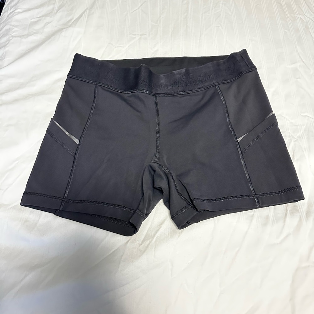 lululemon athletica Black Bike Shorts